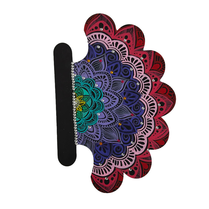 Penkraft Pen Mandala Advanced Art on a Hand Fan DIY kit with Free video tutorial